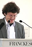 Dr. Marcus Beck, Projektleiter des Teilprojekts "Cicero Paroli bieten - Lysias widerlegen, Rhetorik in Antike und Gegenwart"
Foto: B.Willke