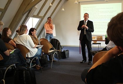 Vortrag von Prof. Dr. David James