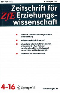 Zeitschrift fr Erziehungswissenschaft 4-2016