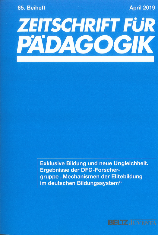 Zeitschrift Pädagogik April2019
