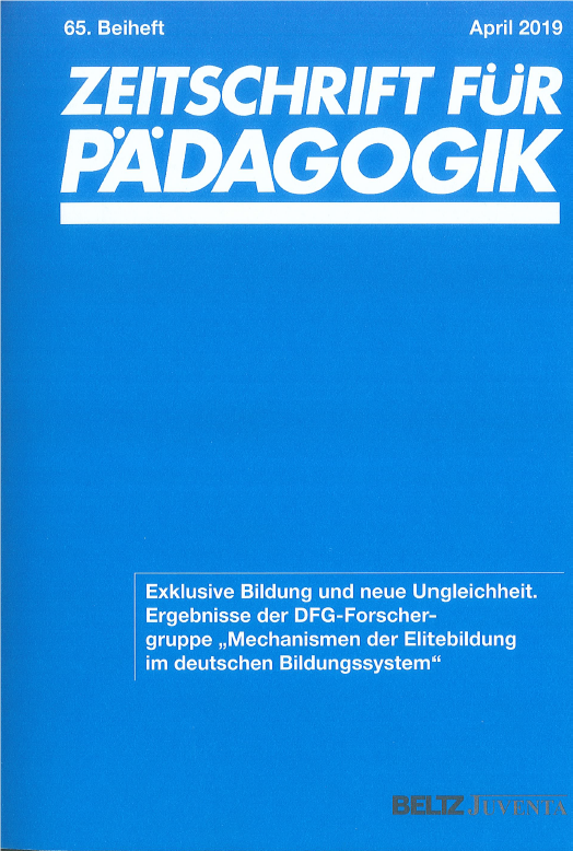 Zeitschrift Pdagogik April2019