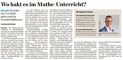 Zeitungsartikel Mitteldeutsche Zeitung